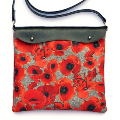 Plus de détails sur SAC LADY (coquelicot vintage lin)