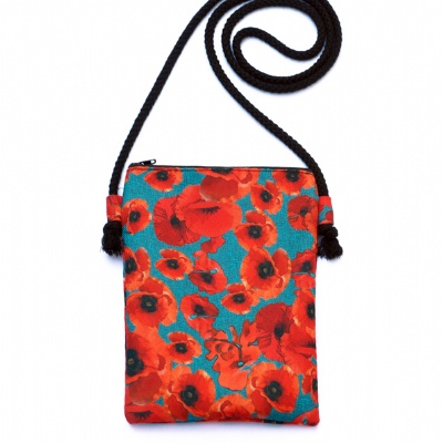 Plus de détails sur SAC CORDELETTE (coquelicot bleu)