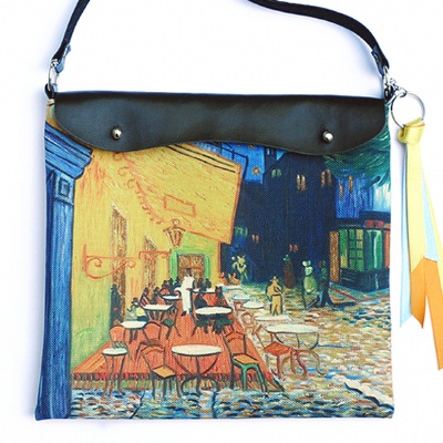 Plus de détails sur SAC LADY (Van Gogh - Terrasse du caf le soir)