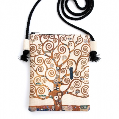 Plus de détails sur SAC CORDELETTE (Klimt l'arbre de vie)