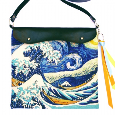 Plus de détails sur SAC LADY (Van Gogh - La vague)